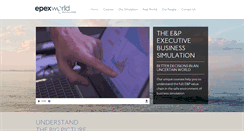Desktop Screenshot of epexworld.com